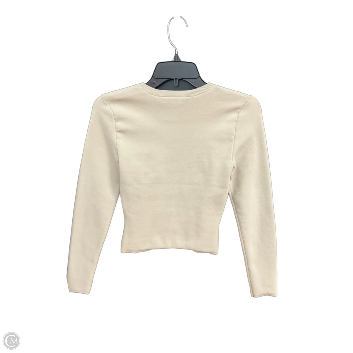 Top Long Sleeve By Babaton In Cream, Size: S