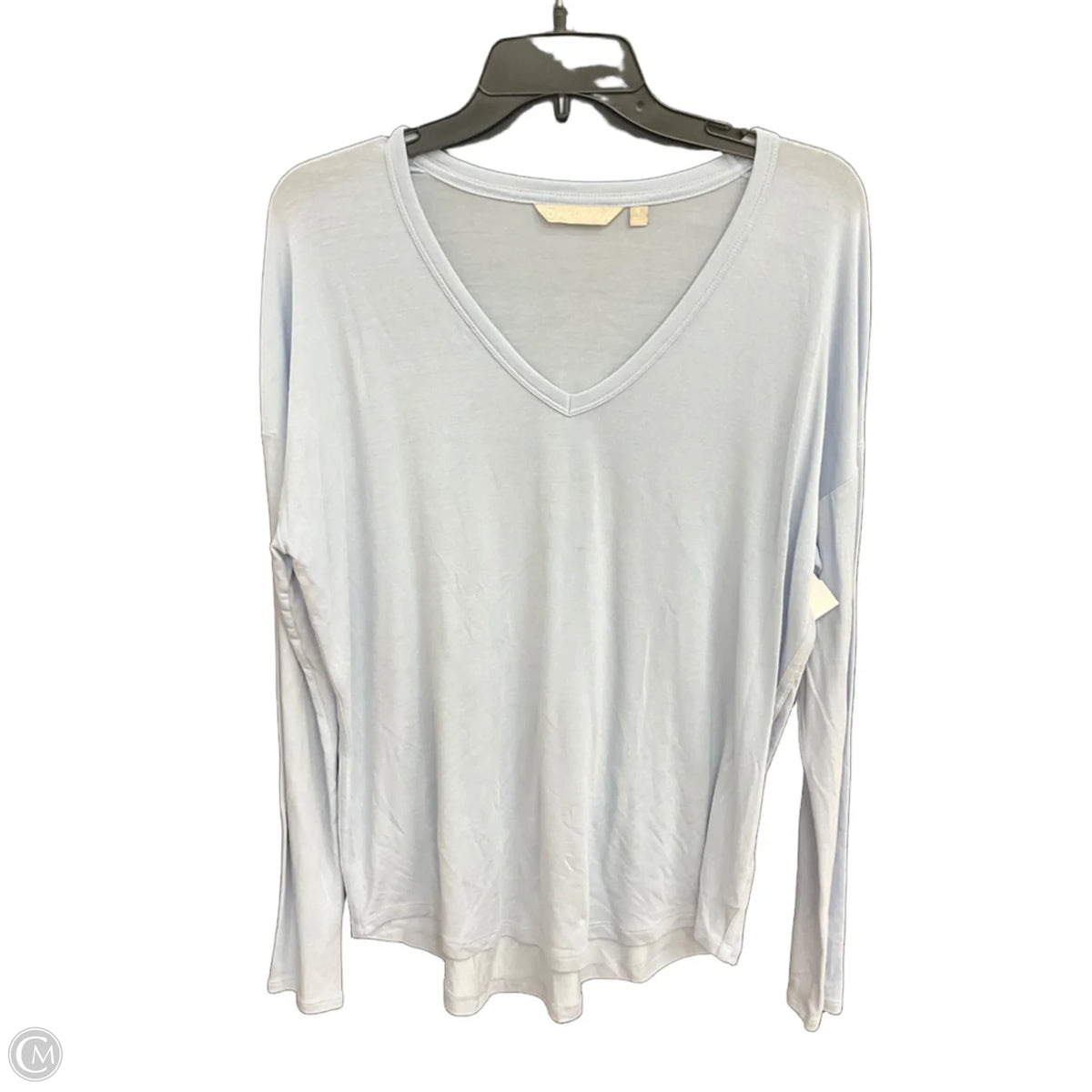 Top Long Sleeve By Athleta In Blue, Size: S