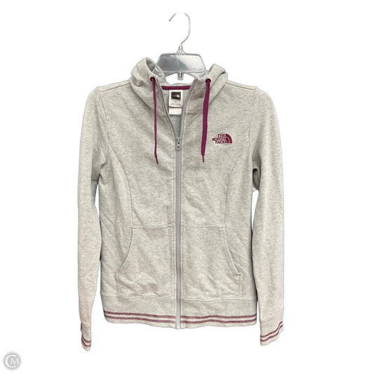 Athletic Jacket By The North Face In Grey, Size: S