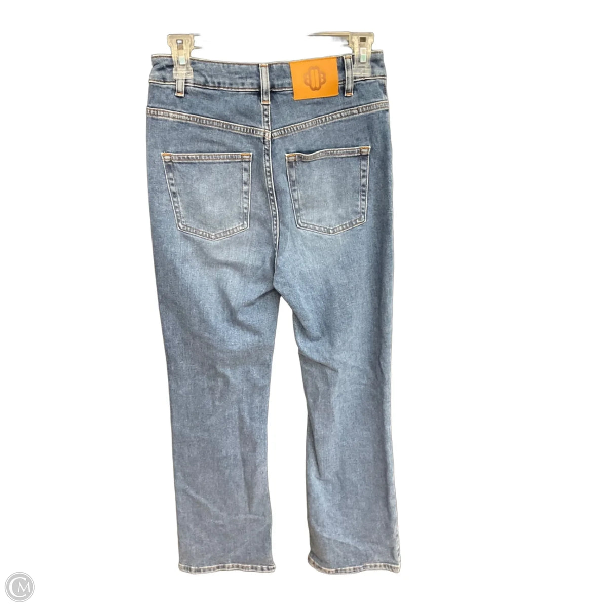 Jeans Boot Cut By Maje In Blue Denim, Size: 6