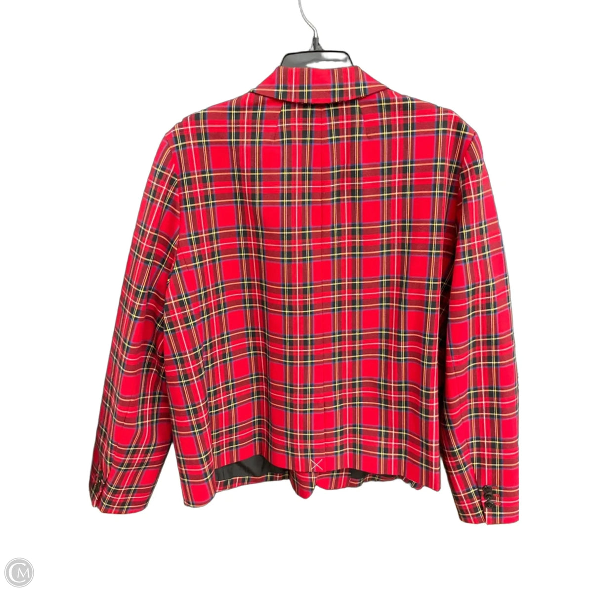 Blazer By J. Crew In Plaid Pattern, Size: 1x