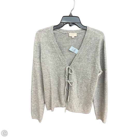 Cardigan By Loft In Grey, Size: L
