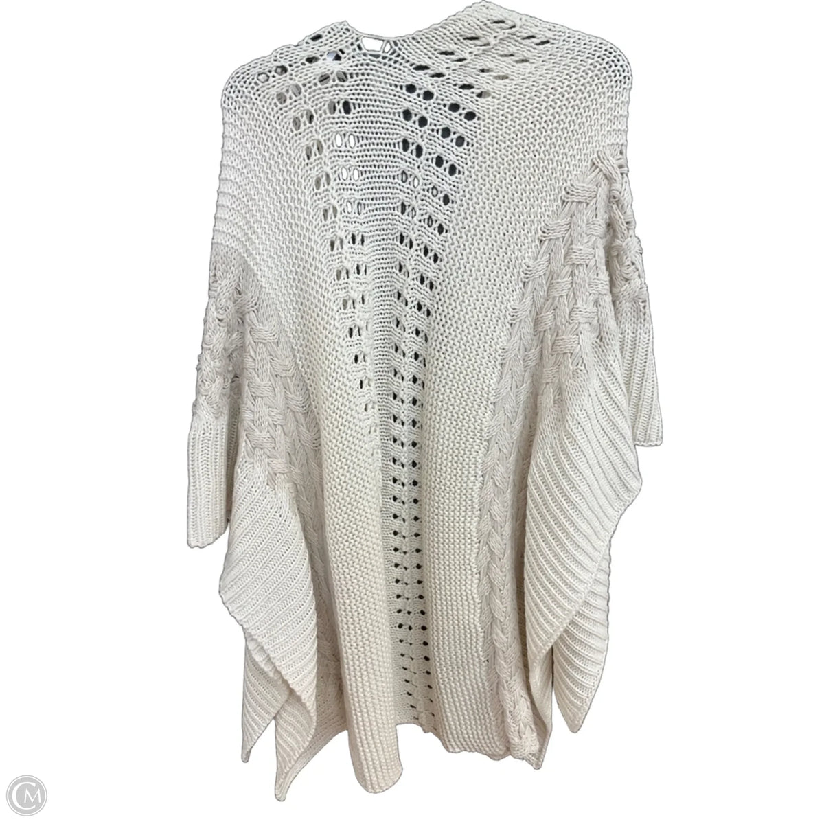 Shawl By Bcbgmaxazria In Cream, Size: Osfm