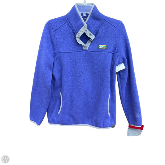 Athletic Sweatshirt Crewneck By L.l. Bean In Blue, Size: S