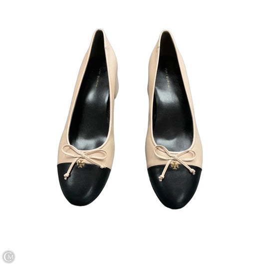 Shoes Designer By Tory Burch In Black & Pink, Size: 9