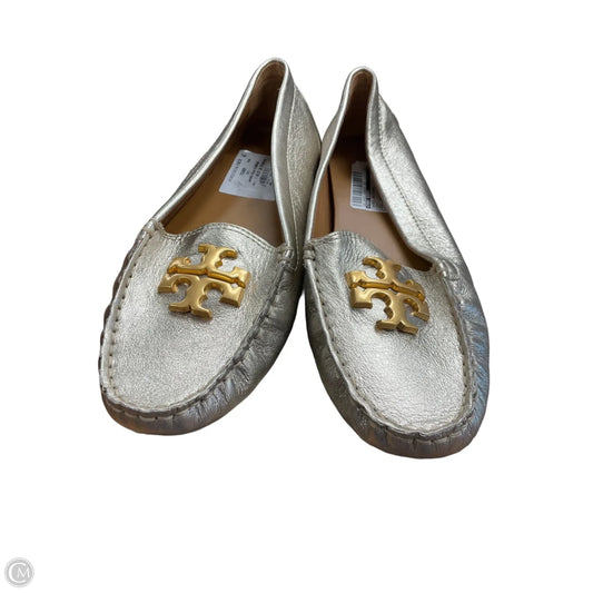 Shoes Designer By Tory Burch In Gold, Size: 9.5