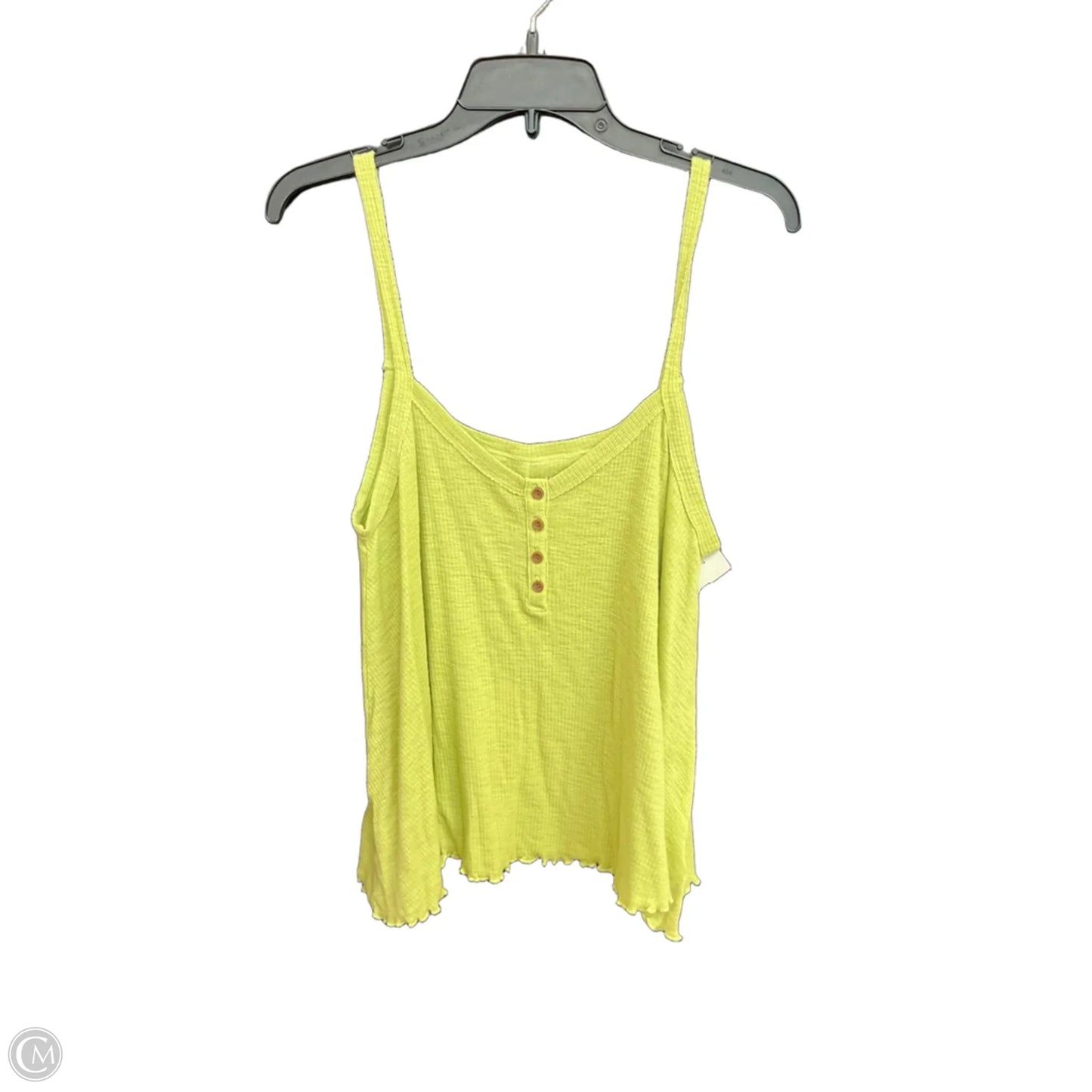 Top Sleeveless By American Eagle In Green, Size: M