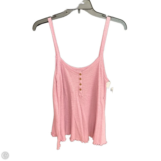 Top Sleeveless By American Eagle In Pink, Size: M