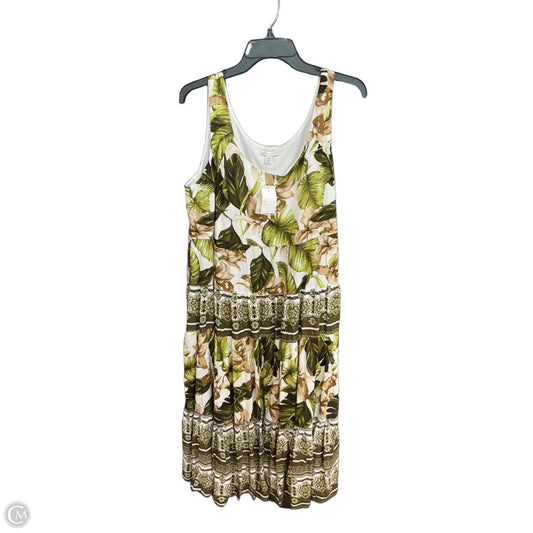 Dress Casual Maxi By Cato In Floral Print, Size: Xl