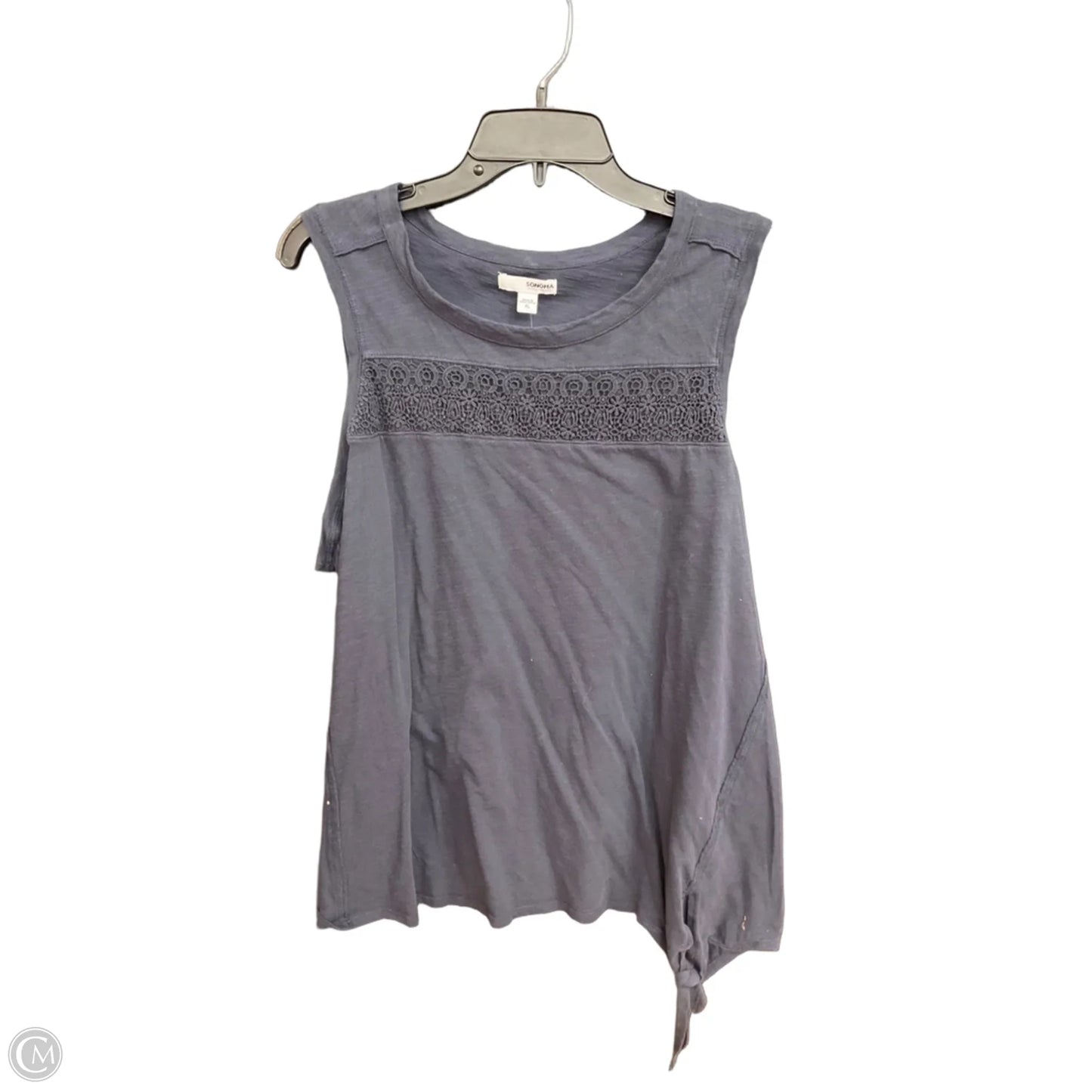 Top Sleeveless By Sonoma In Blue, Size: Xl