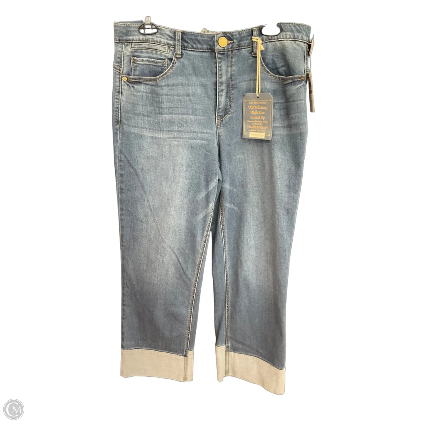 Jeans Straight By Democracy In Blue Denim, Size: 12