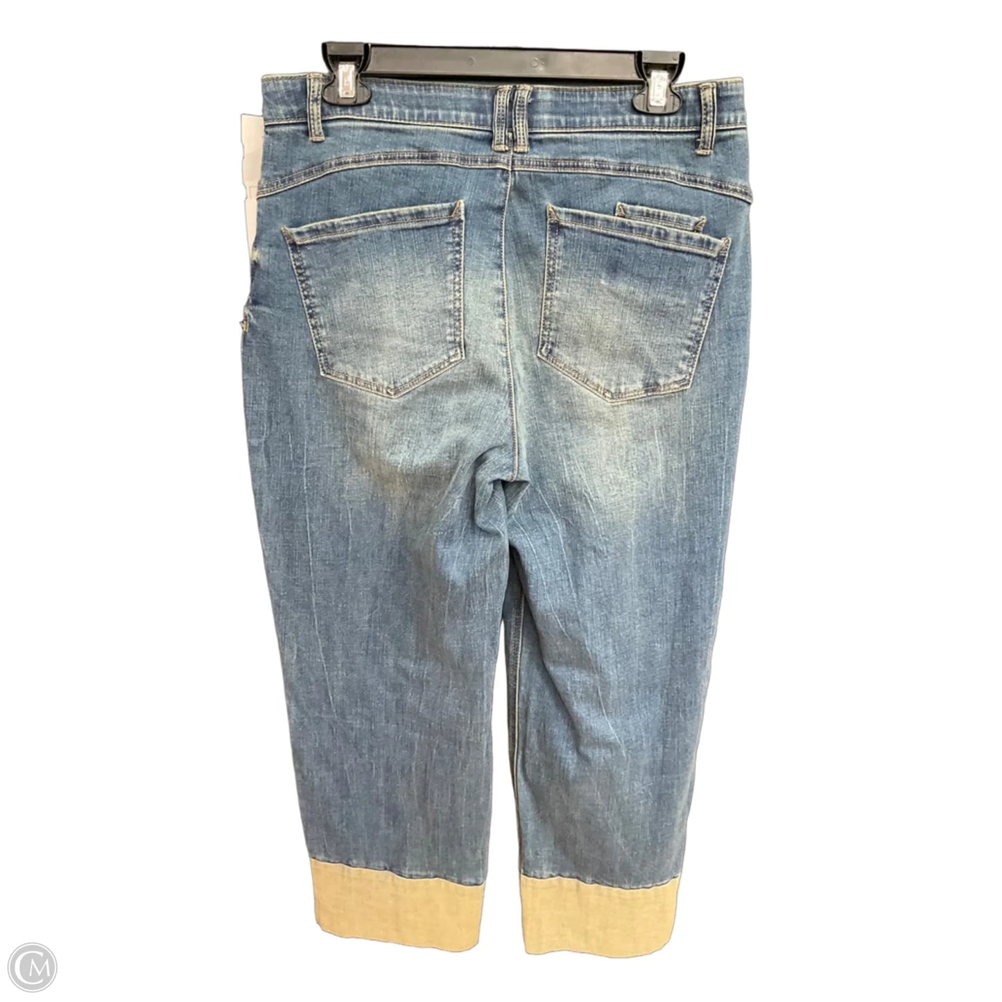 Jeans Straight By Democracy In Blue Denim, Size: 12