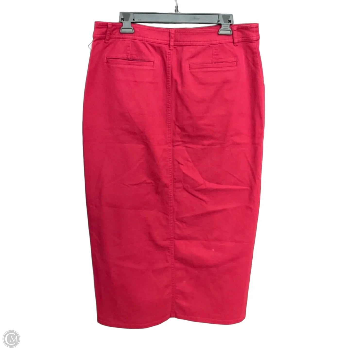 Skirt Maxi By Loft In Red, Size: 14