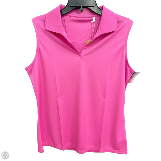 Athletic Tank Top By Cmc In Pink, Size: L