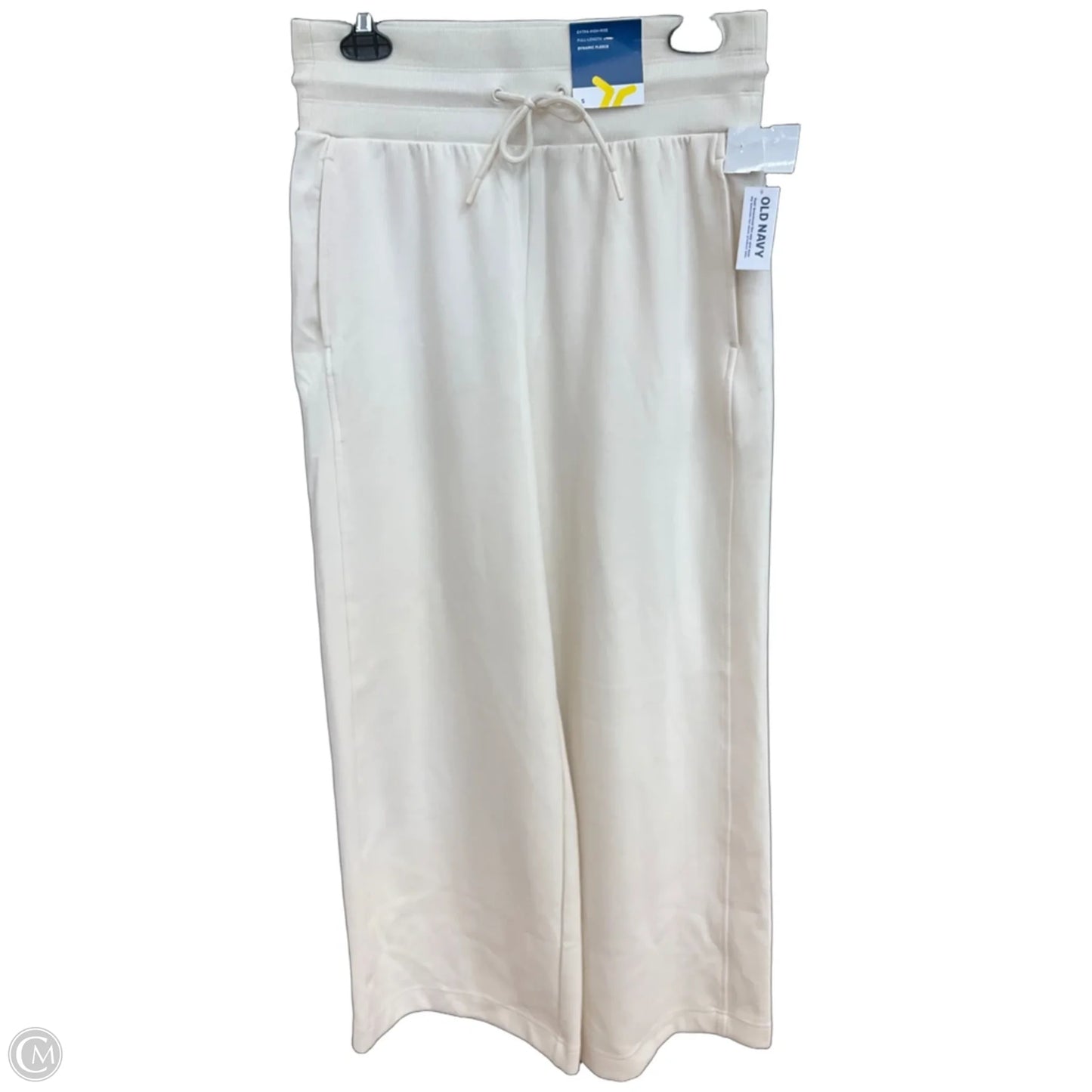 Athletic Pants By Old Navy In Cream, Size: S
