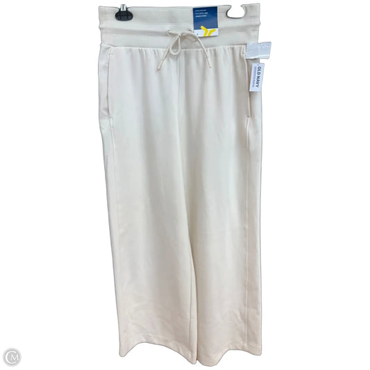 Athletic Pants By Old Navy In Cream, Size: S