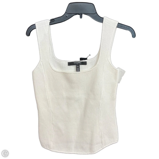 Top Sleeveless By White House Black Market In White, Size: Xs