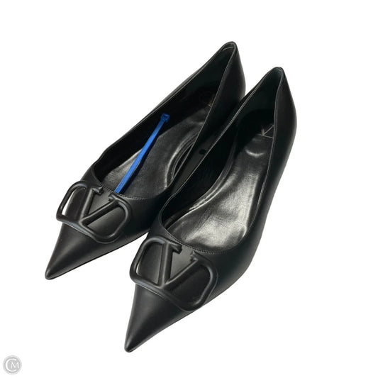 Shoes Luxury Designer By Valentino-garavani In Black, Size: 9.5