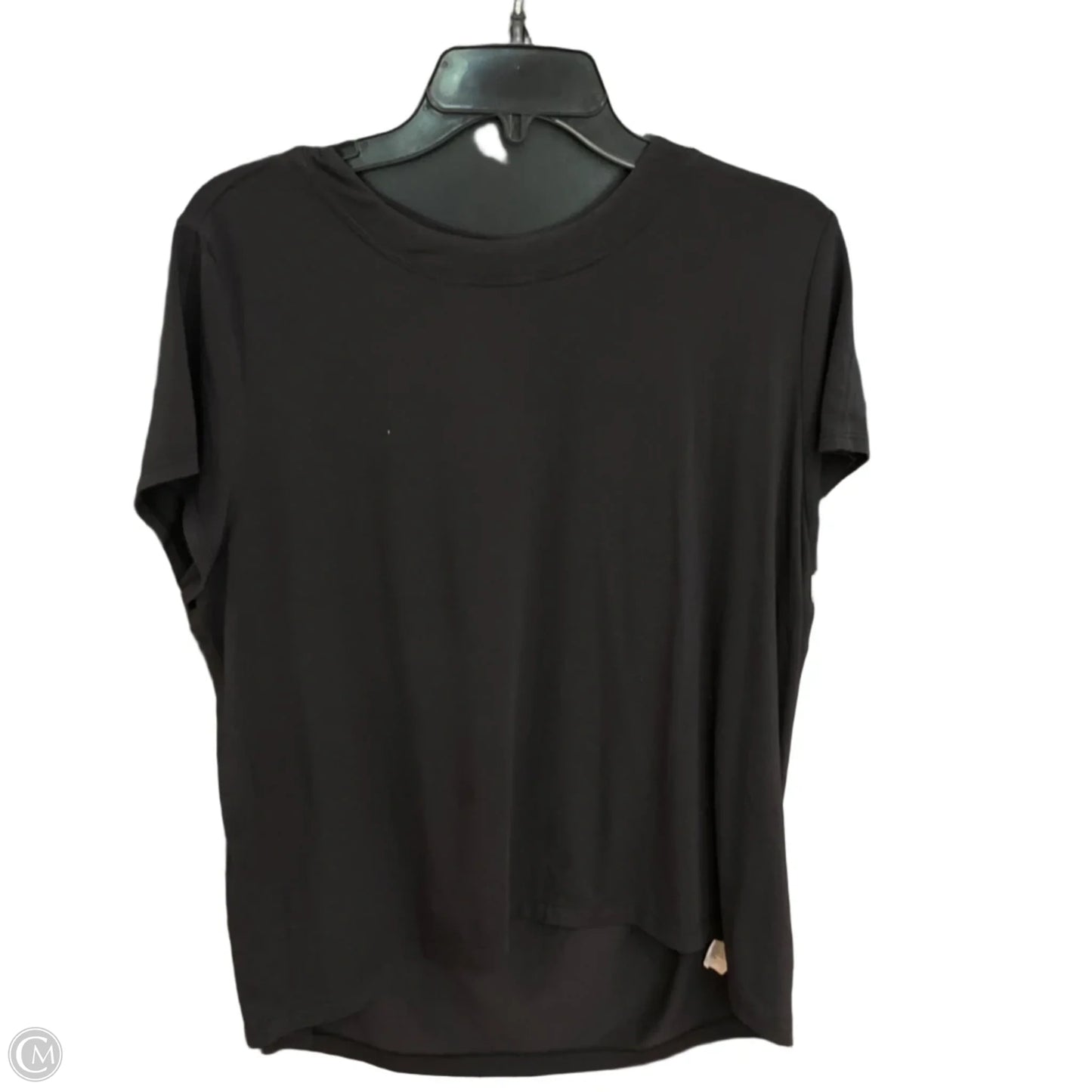 Top Short Sleeve By Athleta In Navy, Size: S