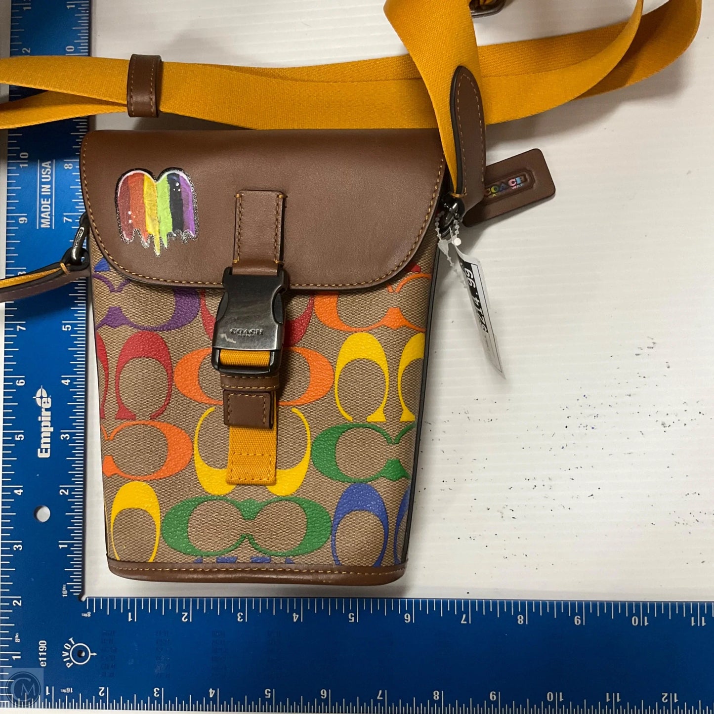 Crossbody Designer By Coach, Size: Small