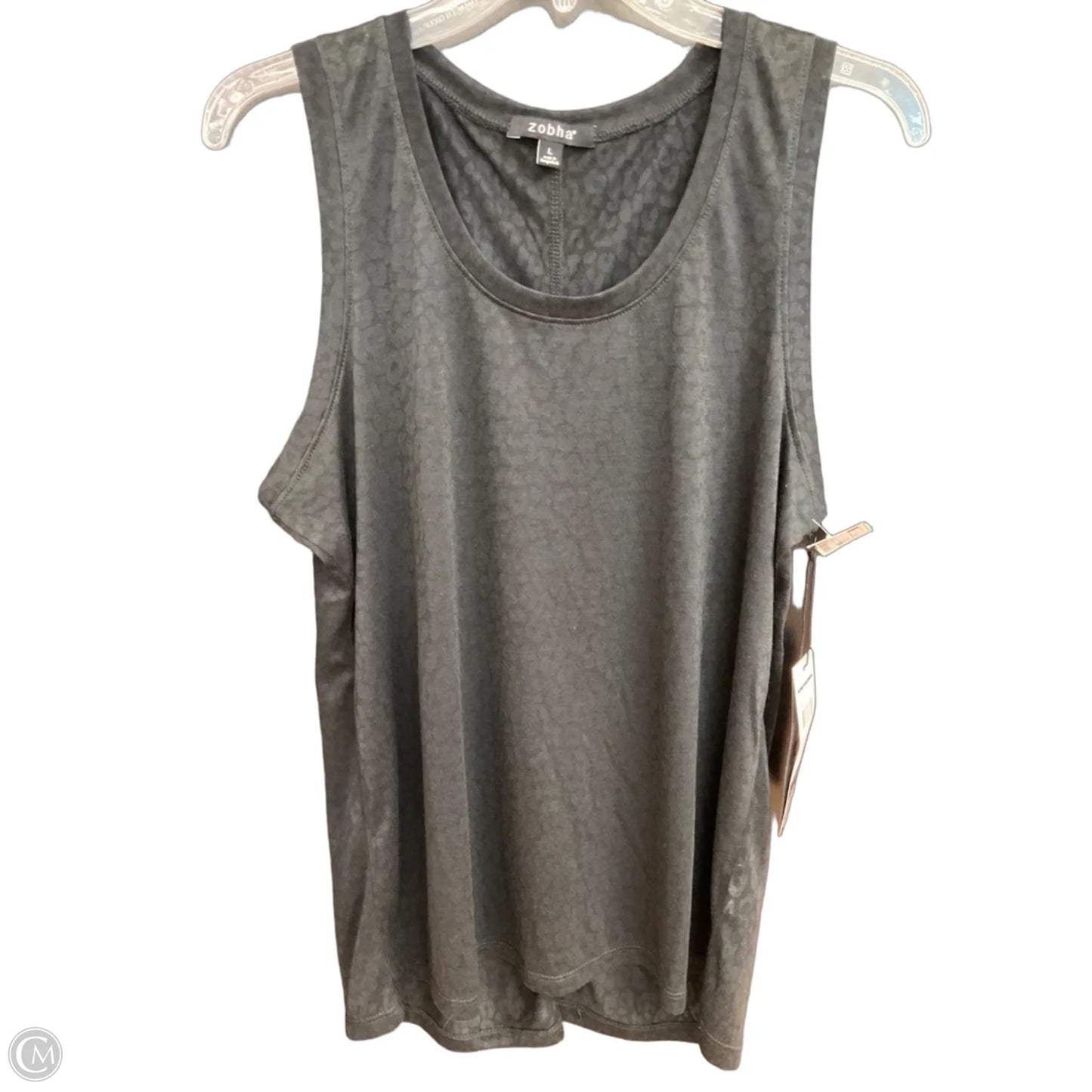 Top Long Sleeve By Zobha In Black, Size: L