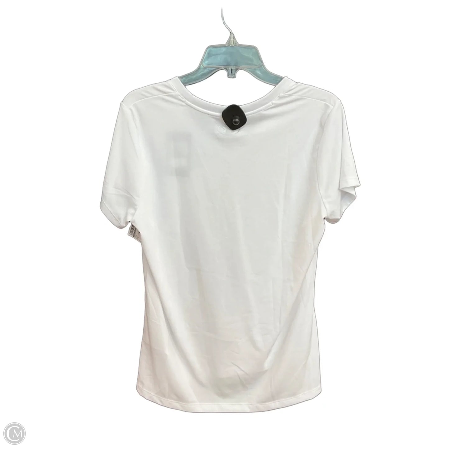 Top Short Sleeve By Under Armour In White, Size: L