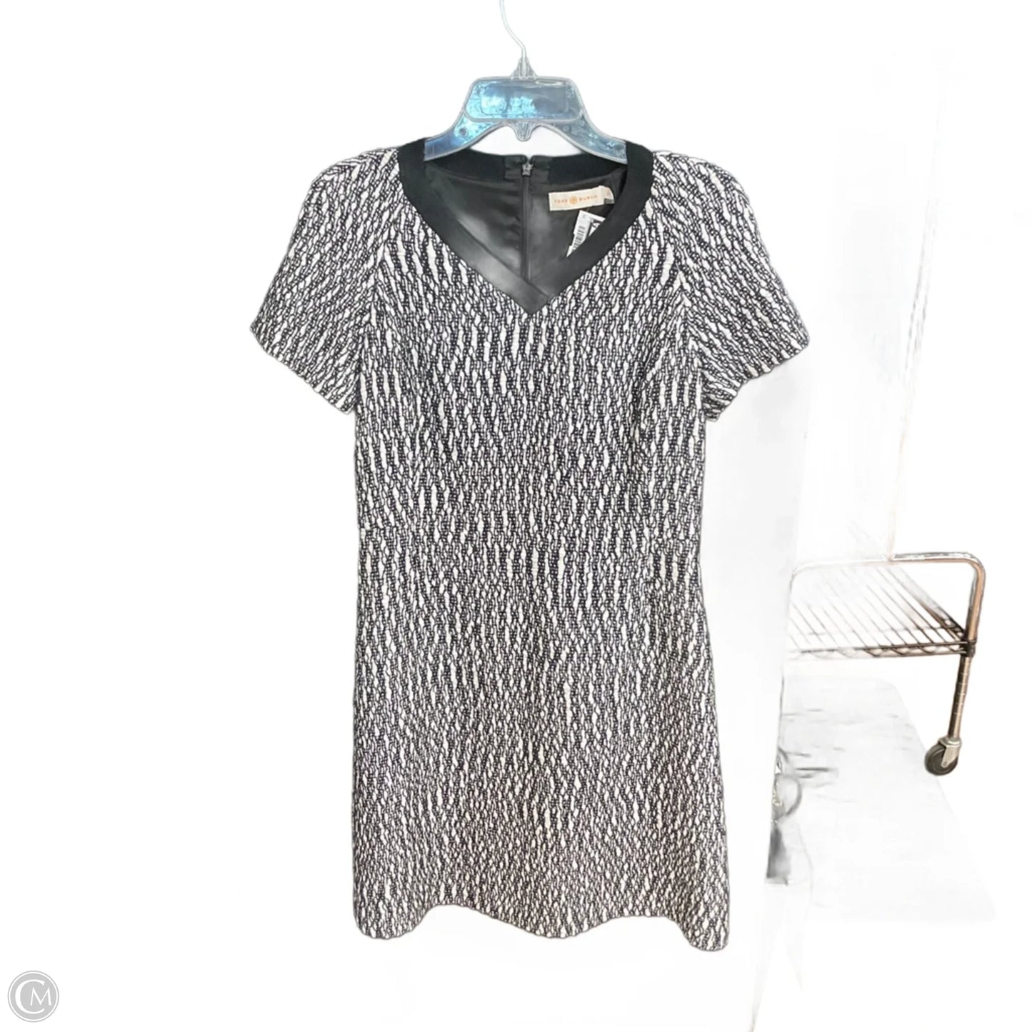 Dress Designer By Tory Burch In Black & White, Size: S