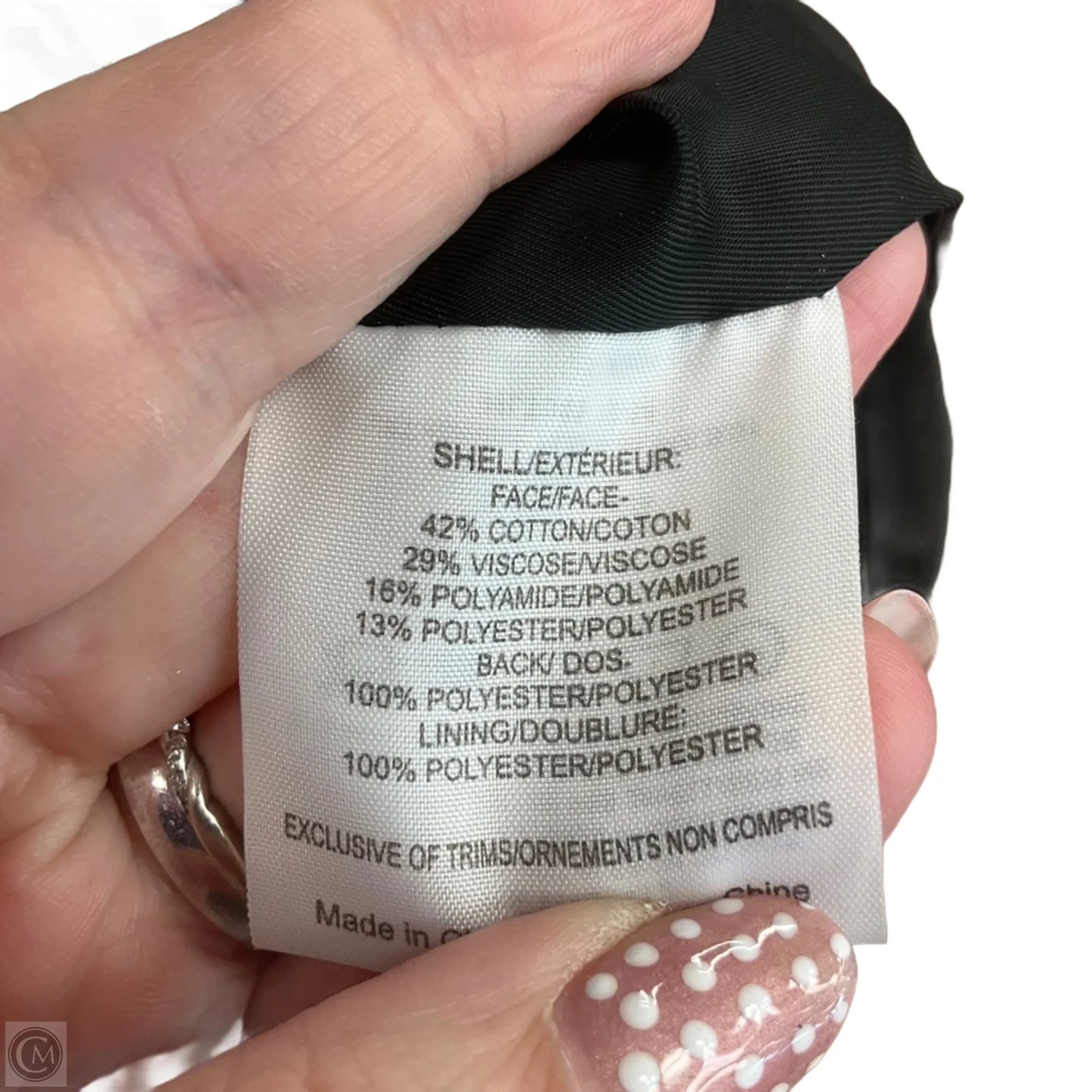 Dress Designer By Tory Burch In Black & White, Size: S