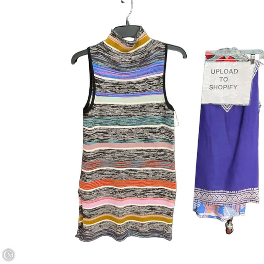 Dress Casual Midi By Anthropologie In Multi-colored, Size: S