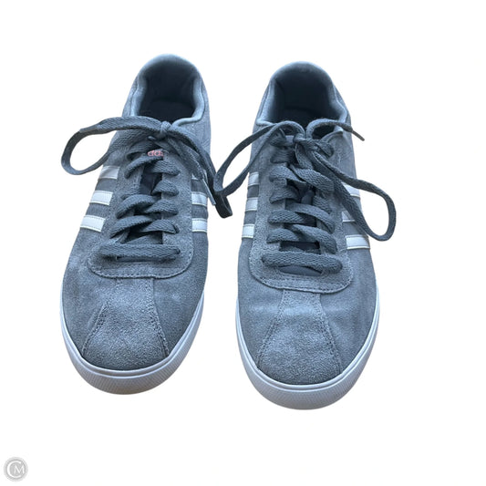 Shoes Flats By Adidas In Grey, Size: 9