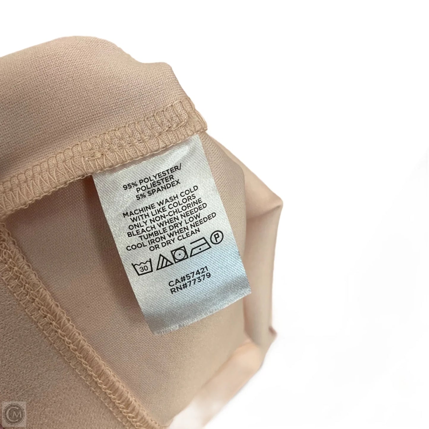 Top Long Sleeve By Ann Taylor In Peach, Size: S