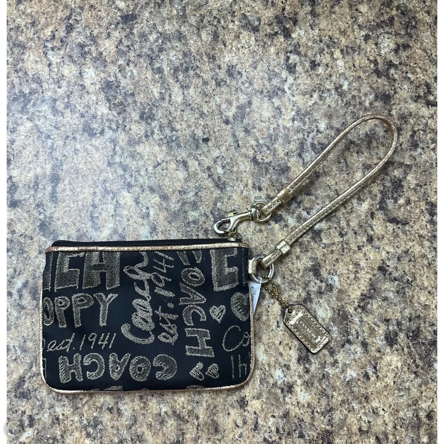 Wristlet Designer By Coach, Size: Small