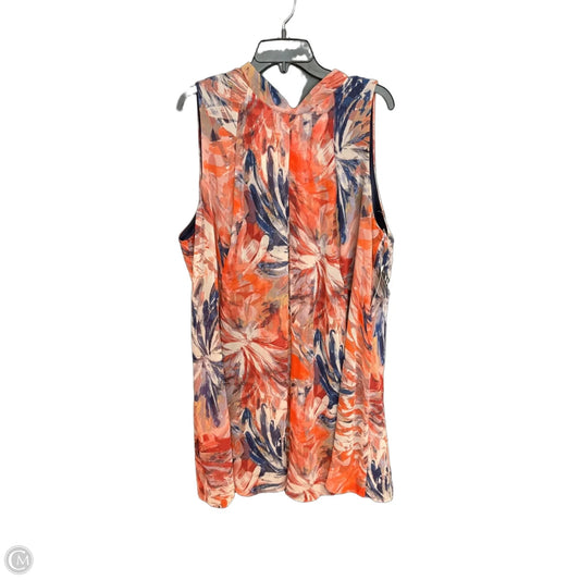 Dress Casual Midi By Robbie Bee In Multi-colored, Size: 2x