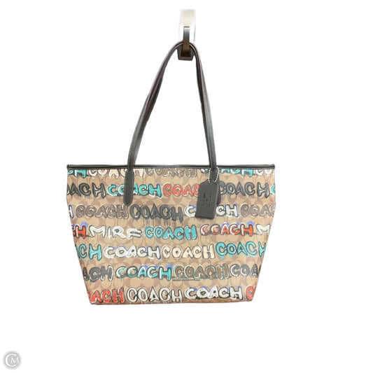 Handbag Designer By Coach, Size: Large