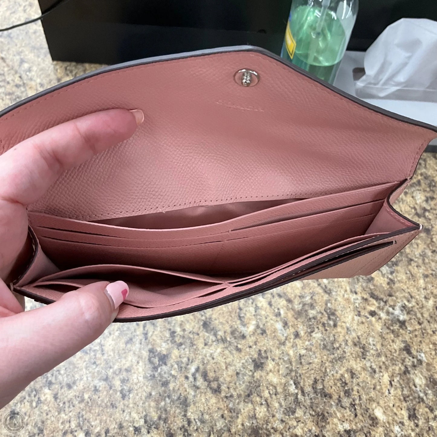 Wallet Designer By Coach, Size: Large