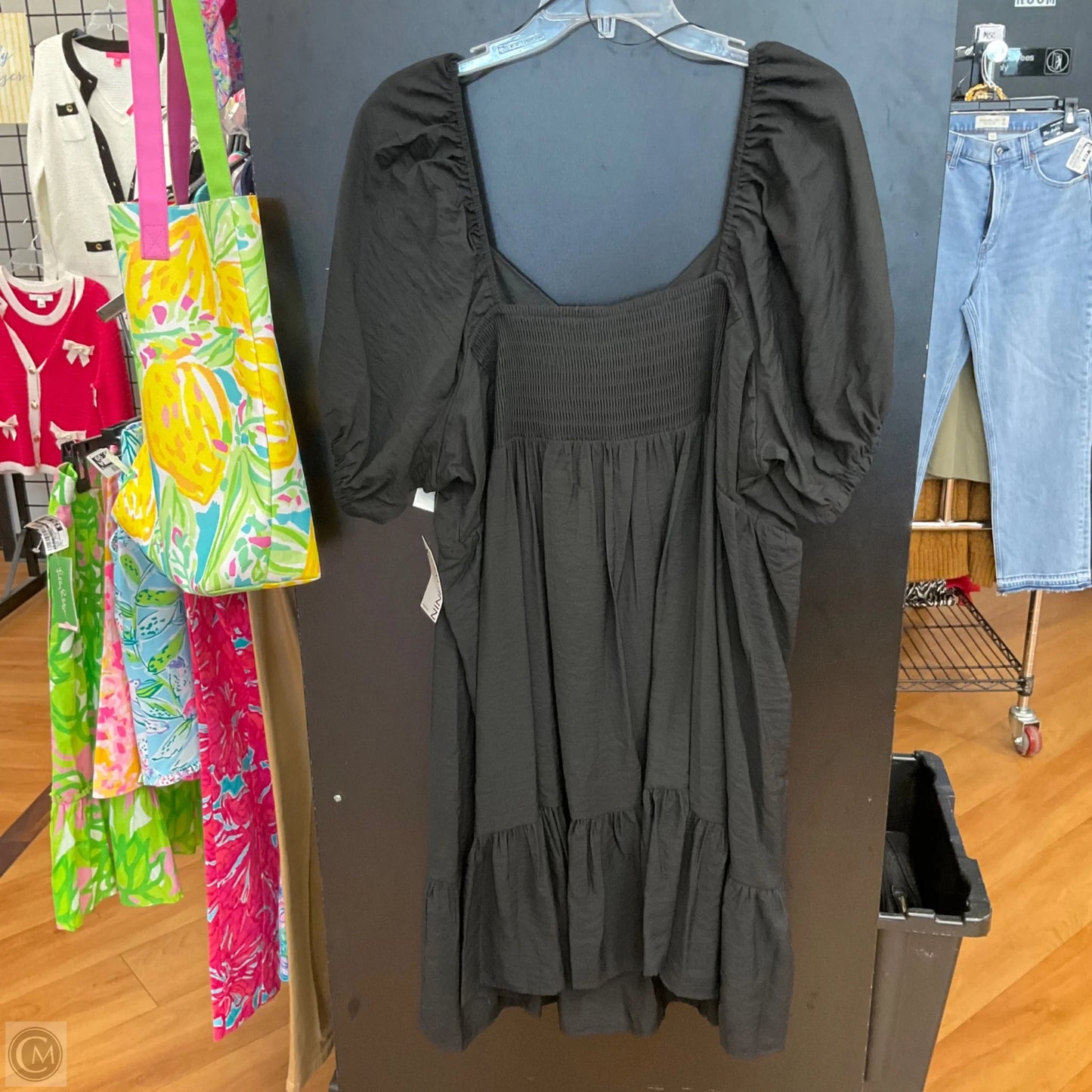 Dress Casual Midi By Nine West In Black, Size: 3x