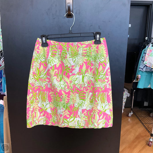 Skirt Designer By Lilly Pulitzer In Floral Print, Size: Xs