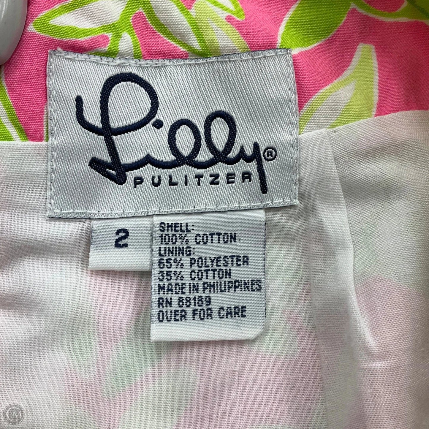 Skirt Designer By Lilly Pulitzer In Floral Print, Size: Xs