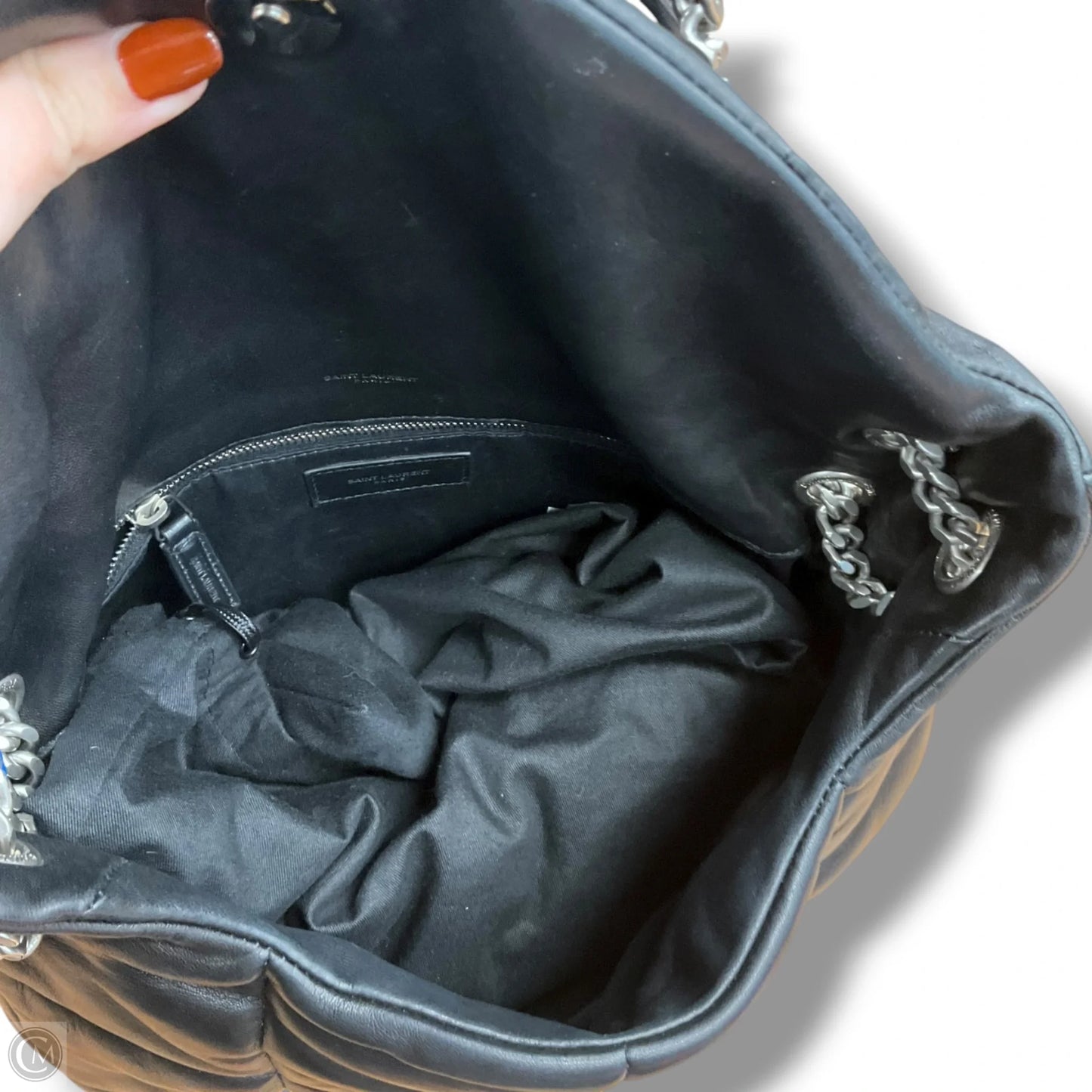 Handbag Luxury Designer By Yves Saint Laurent, Size: Large