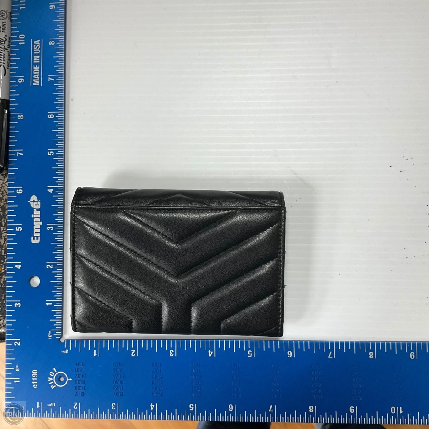 Wallet Luxury Designer By Yves Saint Laurent, Size: Small