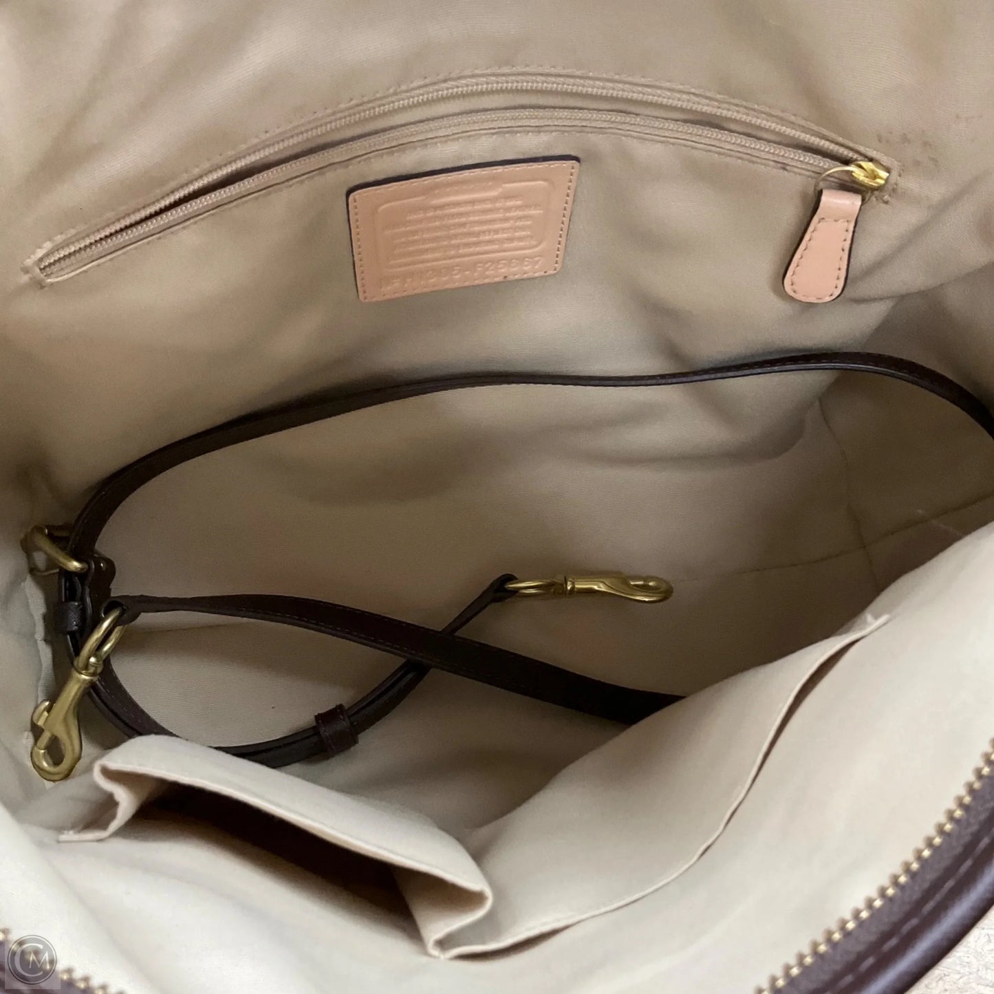 Crossbody Designer By Coach, Size: Large