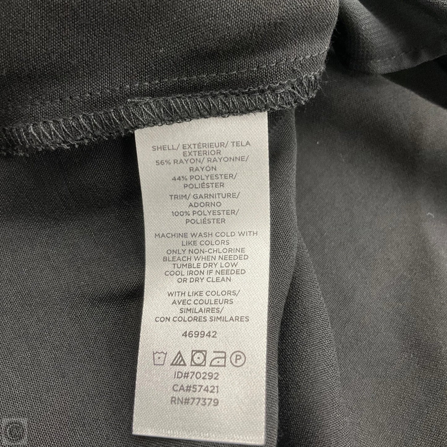 Tank Top By Loft In Black, Size: S