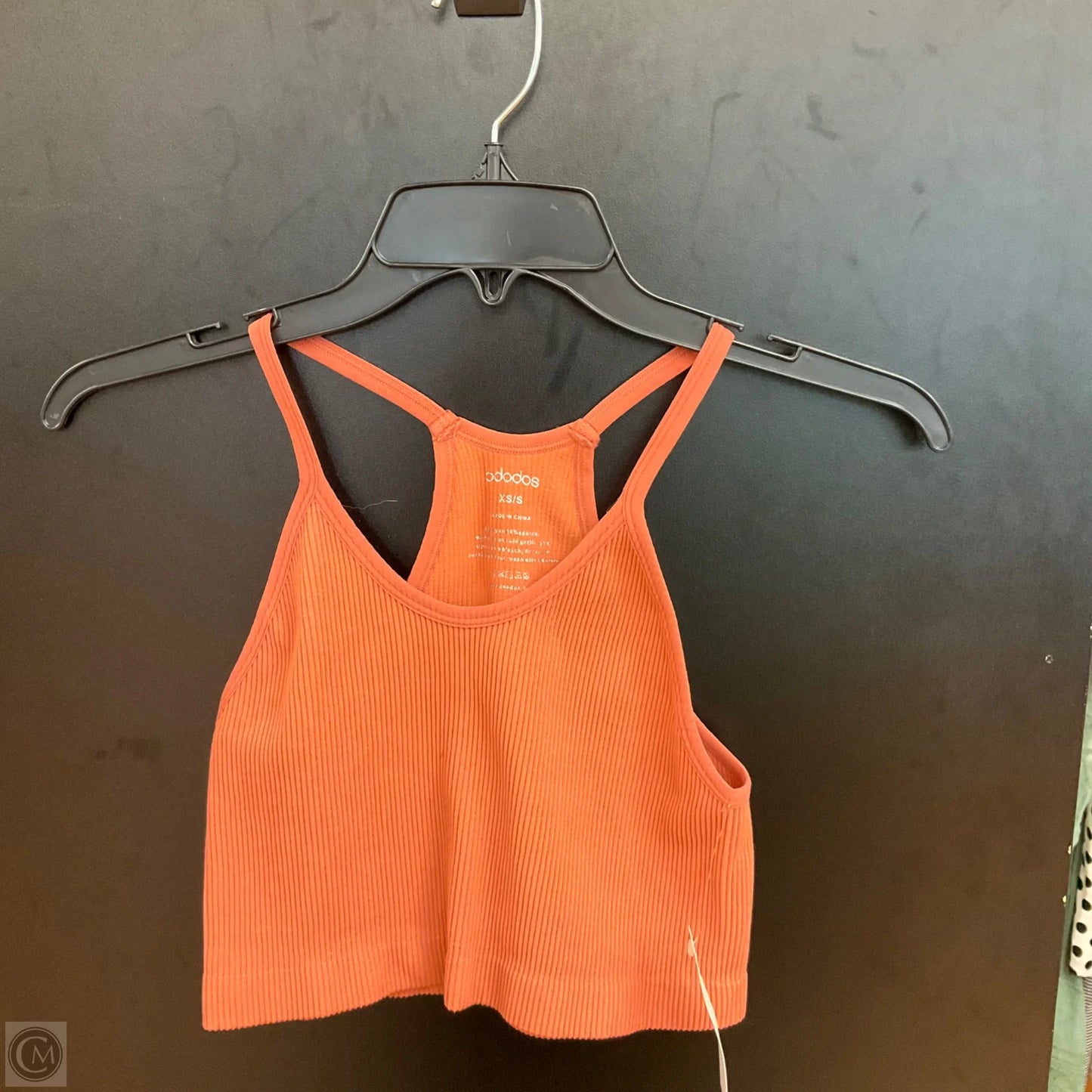 Athletic Bra By Ododos In Orange, Size: Xs