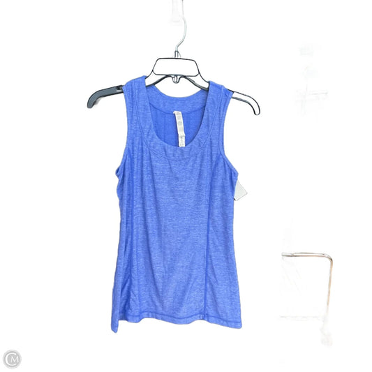 Athletic Tank Top By Lululemon In Blue, Size: S