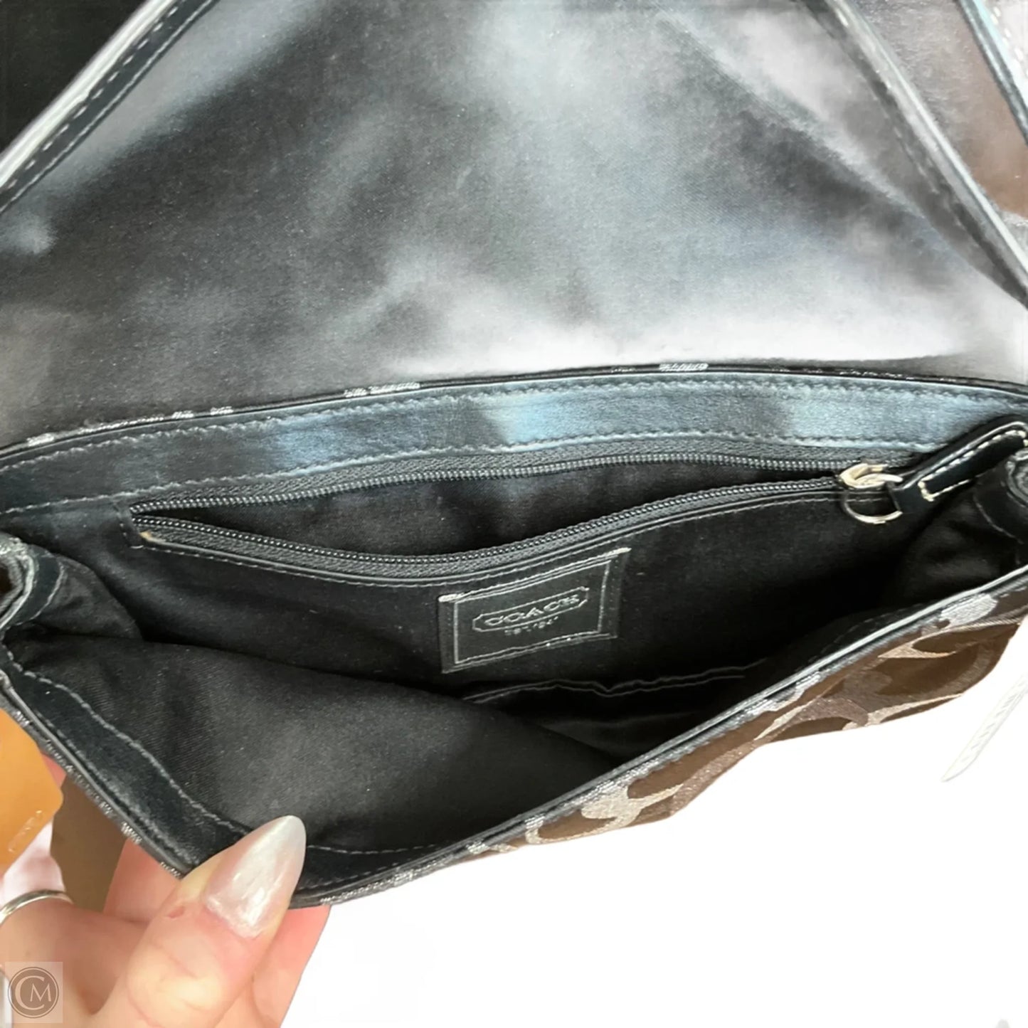 Handbag Designer By Coach, Size: Small