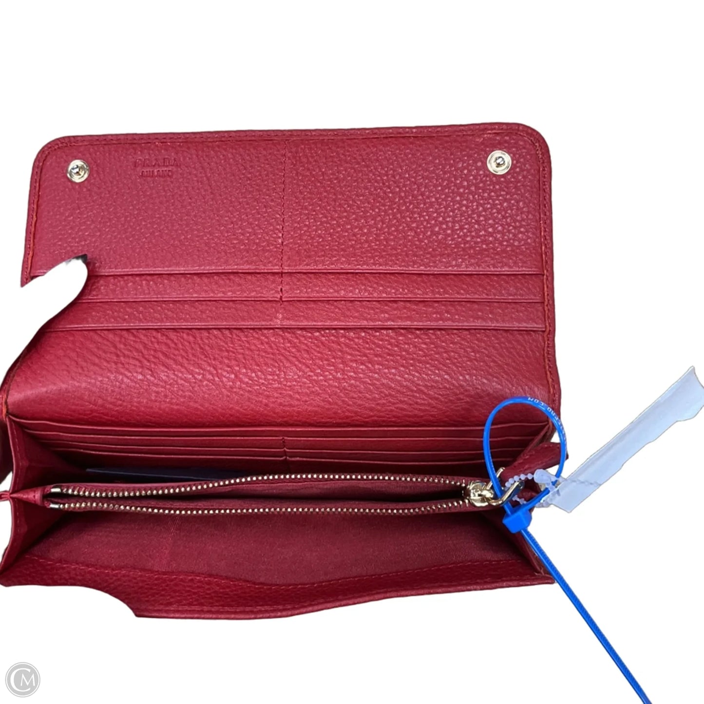 Wallet Luxury Designer By Prada, Size: Medium