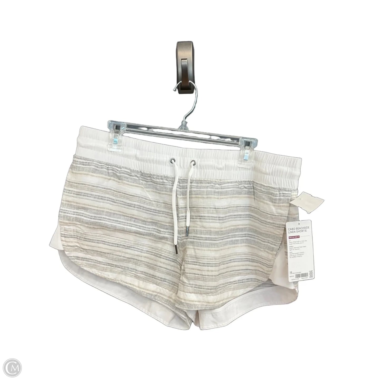 Athletic Shorts By Athleta In White, Size: Xl