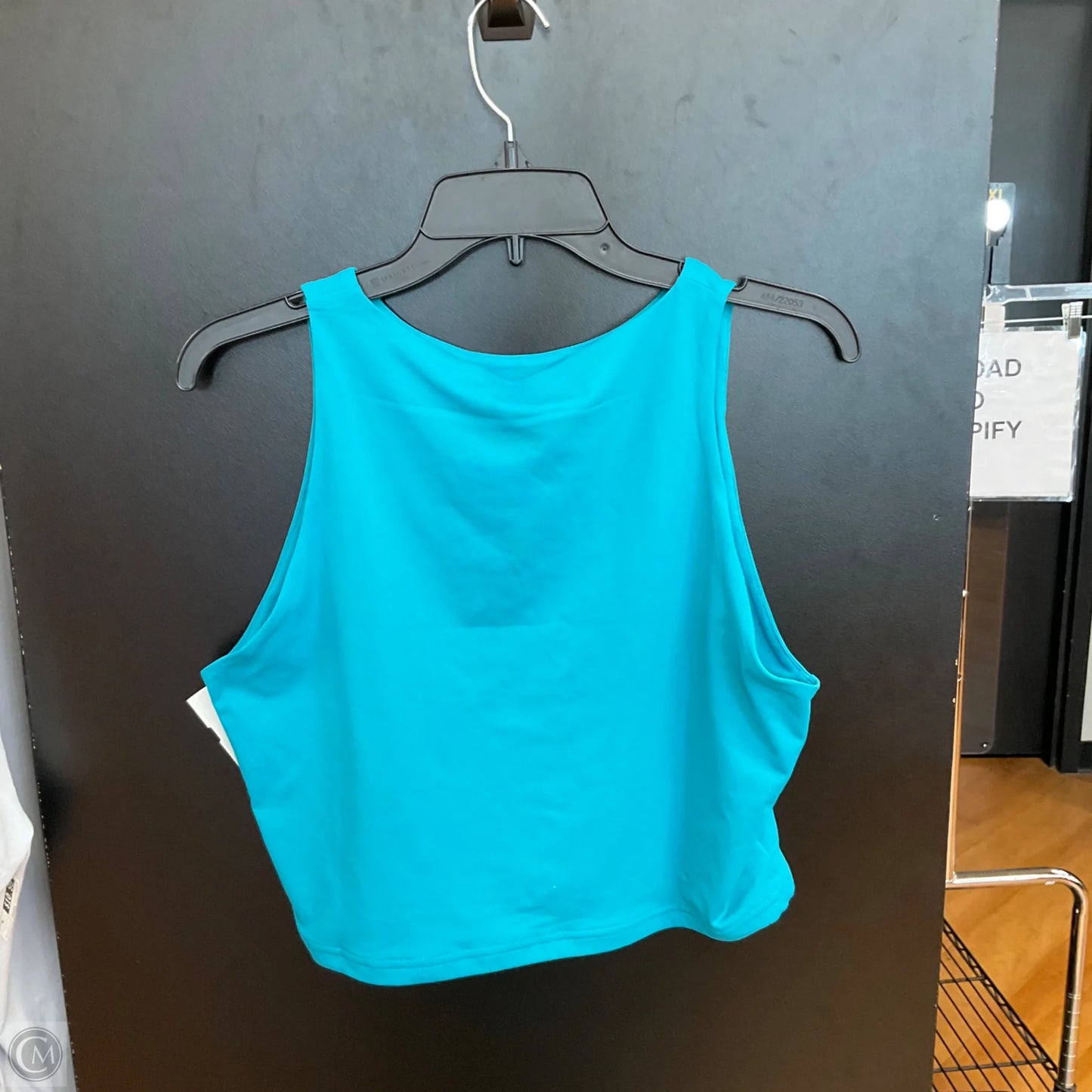Athletic Tank Top By Reoria In Blue, Size: 1x