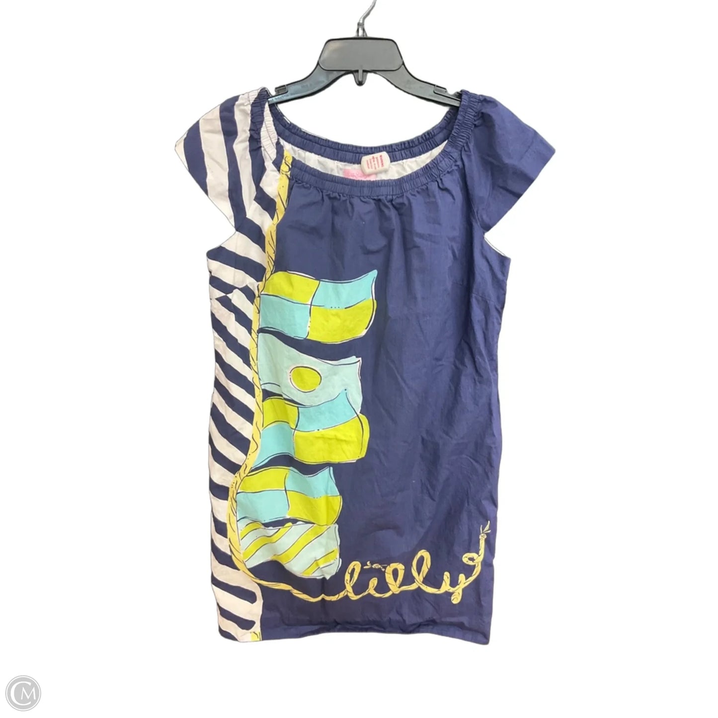 Dress Designer By Lilly Pulitzer In Blue, Size: M
