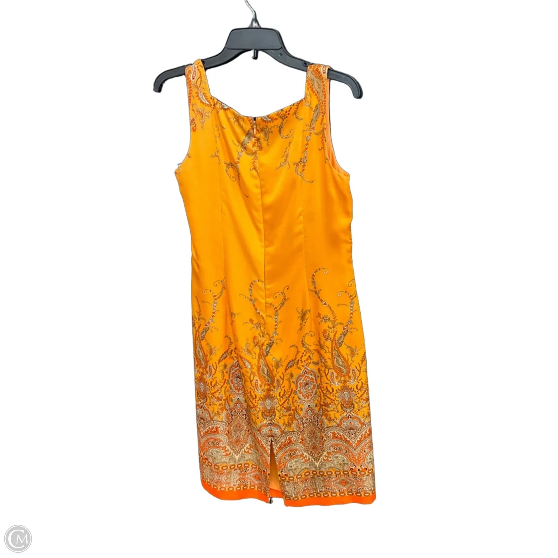 orange dress ann taylor Ann Taylor orange dress womens size 4